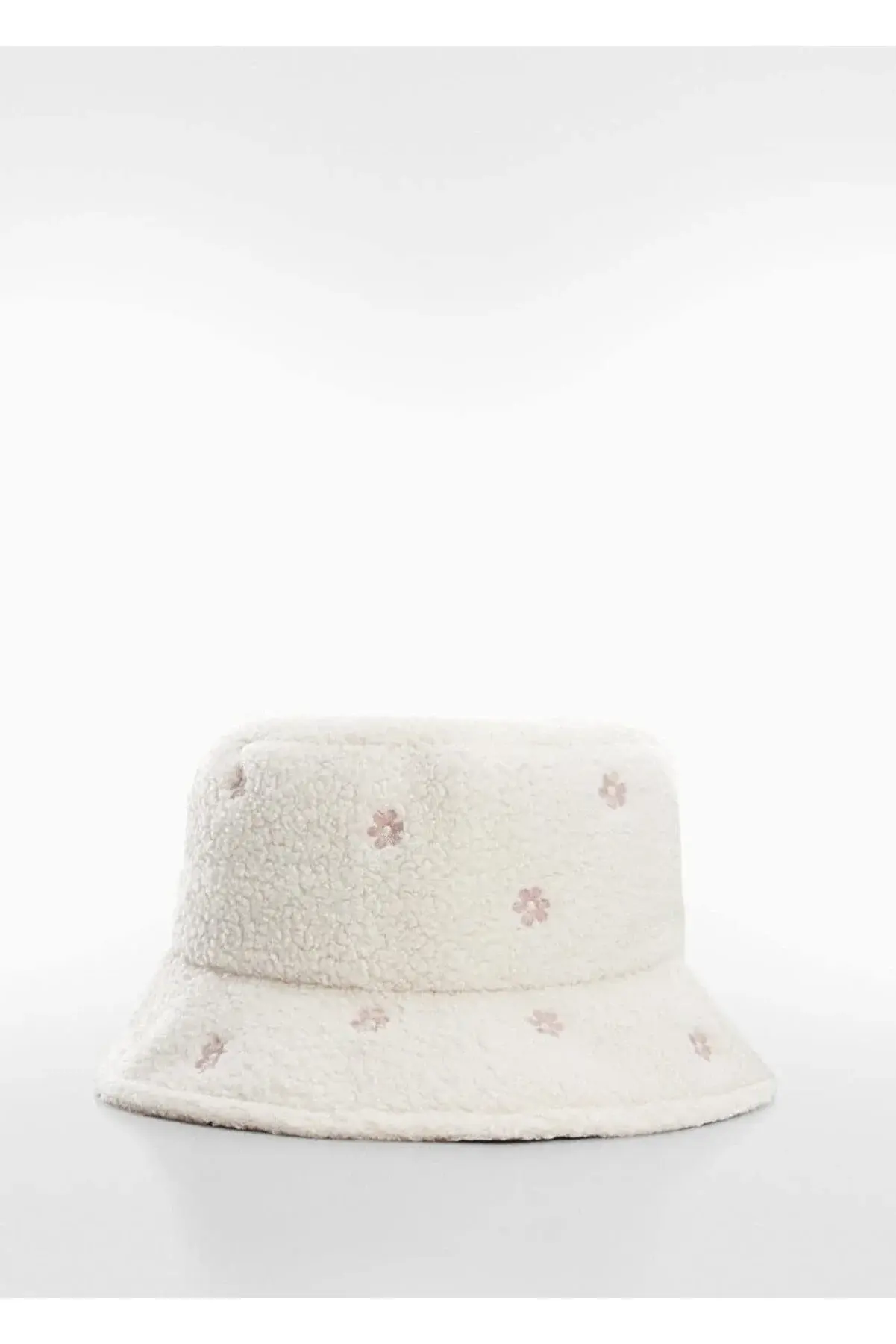 MANGO Kids Kırpma yünlü bucket şapka