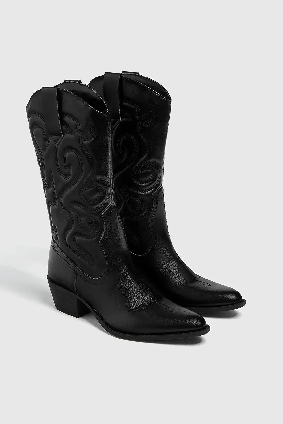 Pull & Bear Dikişli Kovboy Çizme