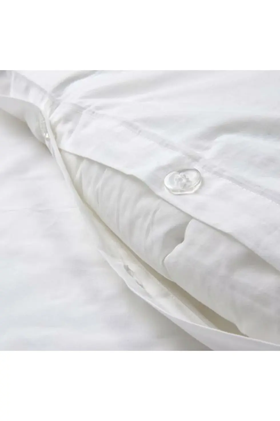 Миниатюра: IKEA Sılvertıstel Tek Kişilik Nevresim Takımı, Beyaz-koyu Gri