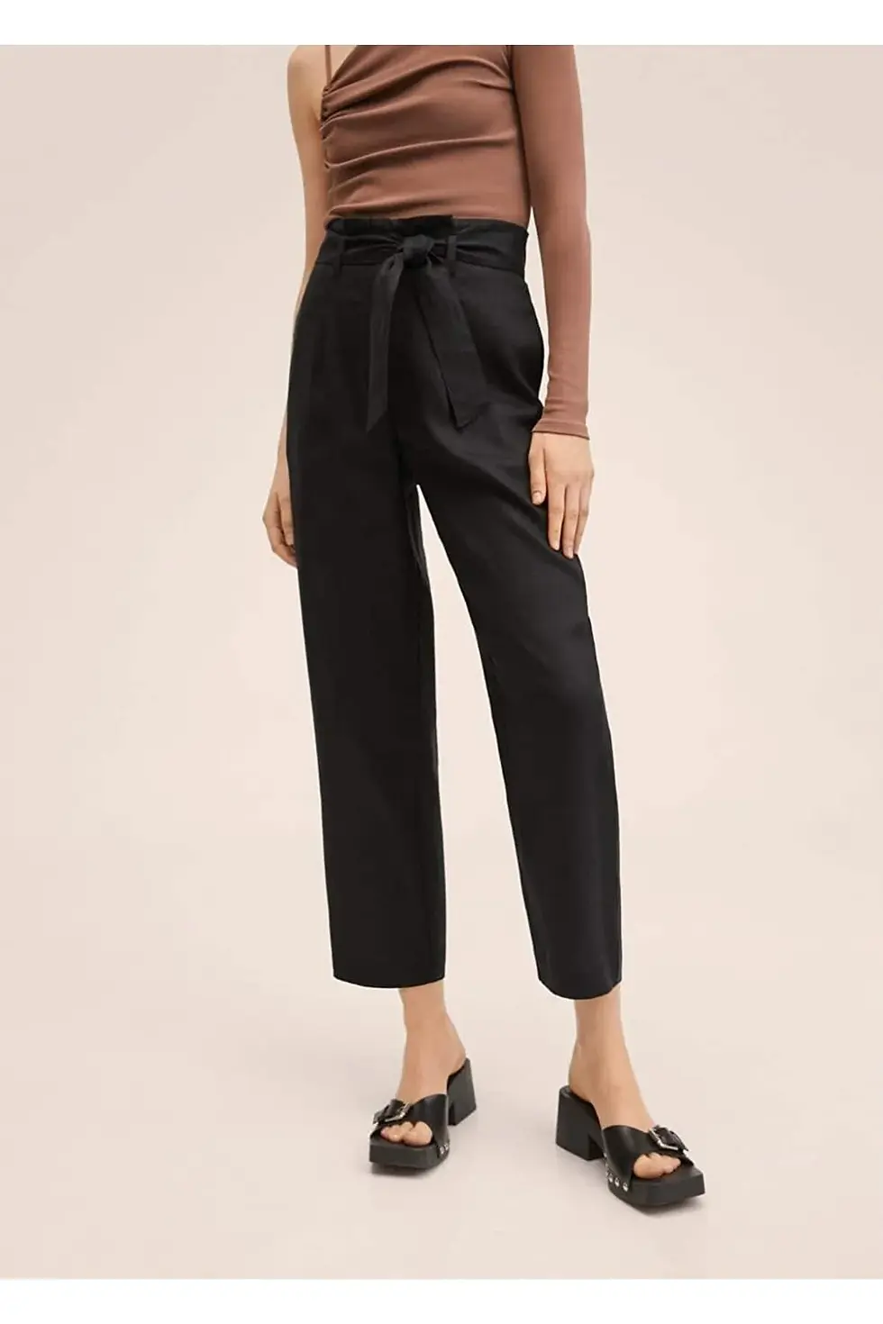 Миниатюра: Mango %100 Keten Pantolon