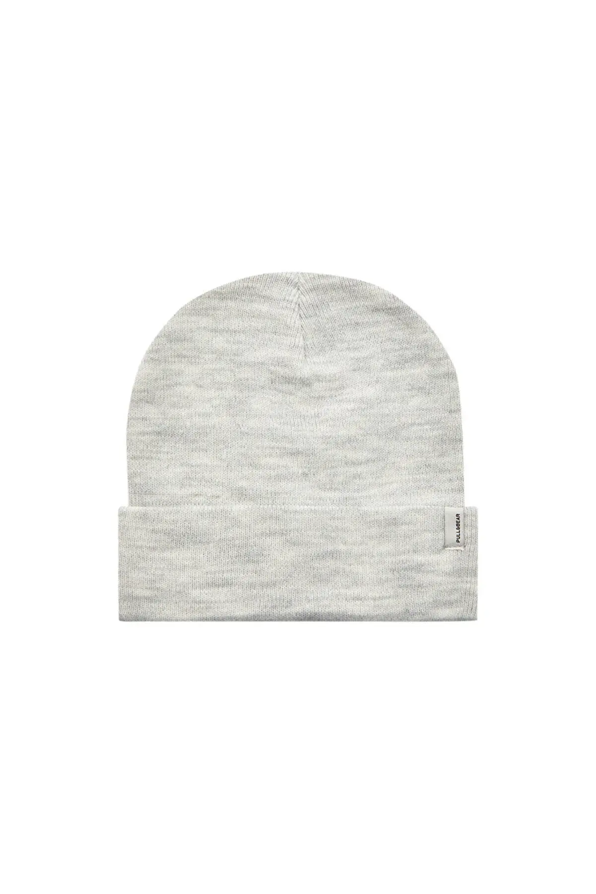 Pull & Bear Etiket detaylı basic örgü şapka