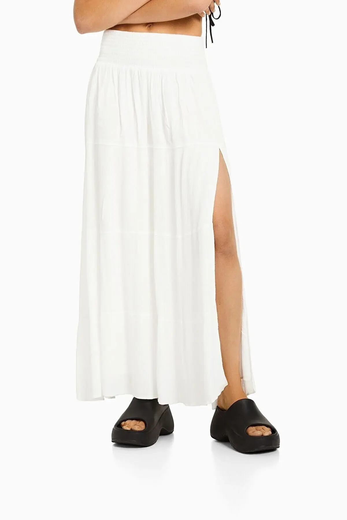 Bershka Uzun Bohem Etek