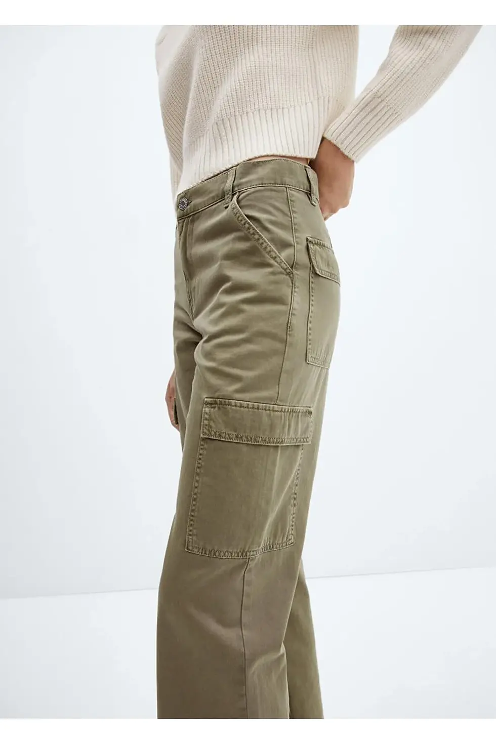 Миниатюра: Mango Cepli kargo jean pantolon