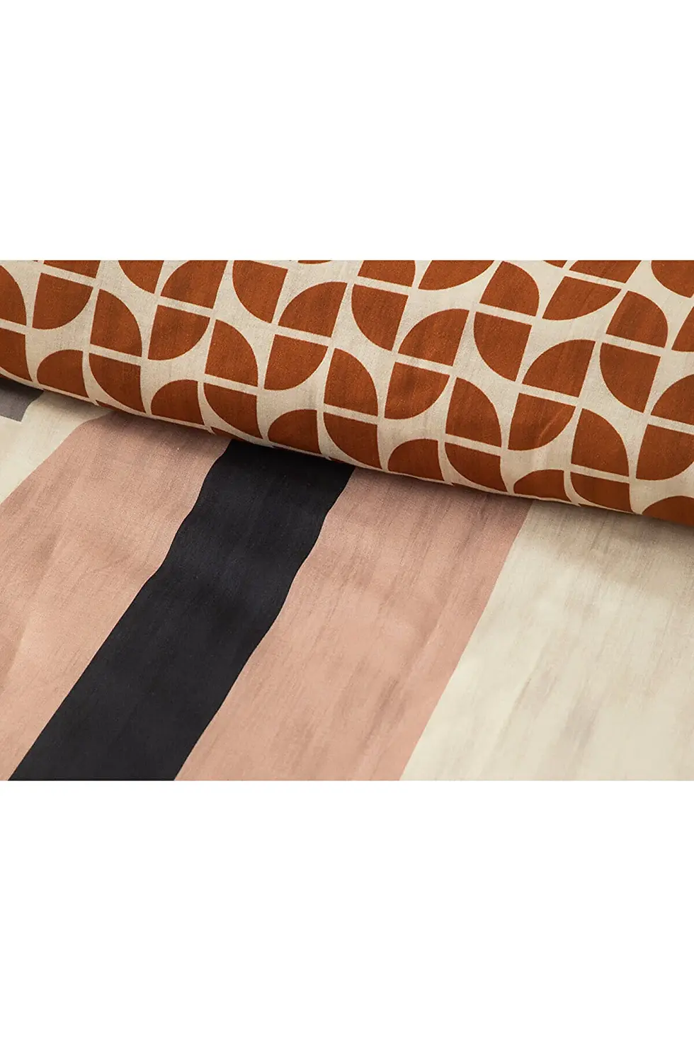 Thumbnail: English Home Dynamic Square Dijital Baskılı Soft Cotton Çift Kişilik Nevresim Se