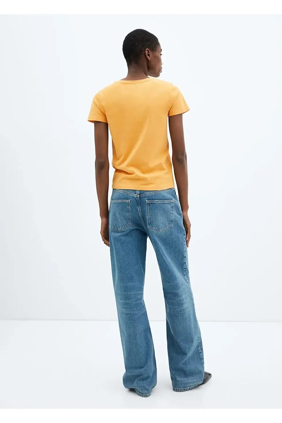 Thumbnail: MANGO Pamuklu logolu tişört