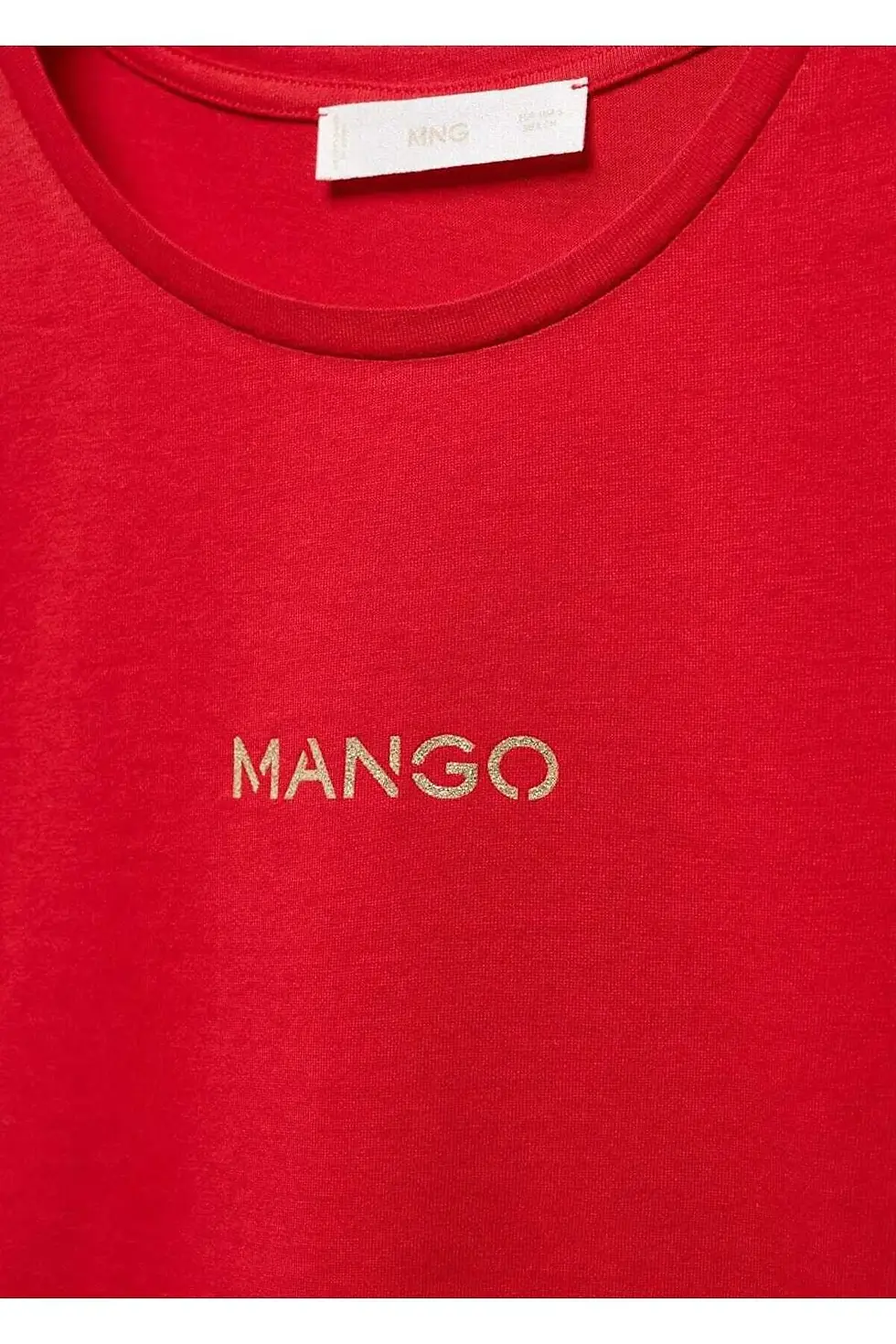 Thumbnail: MANGO Pamuklu logolu tişört