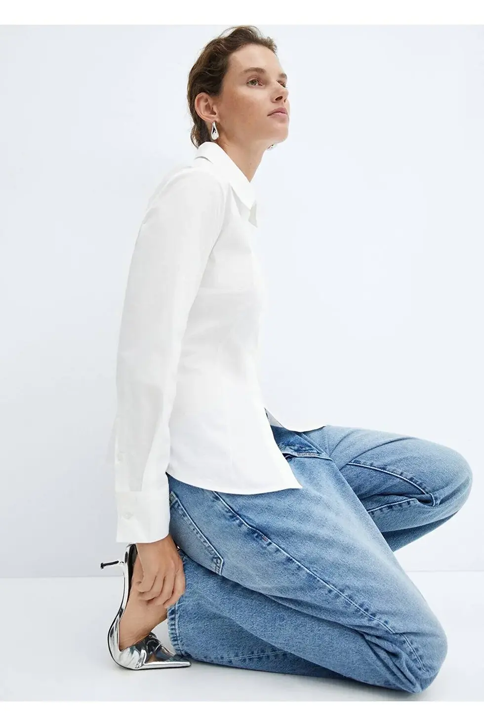 Thumbnail: MANGO Essential Pamuklu Gömlek