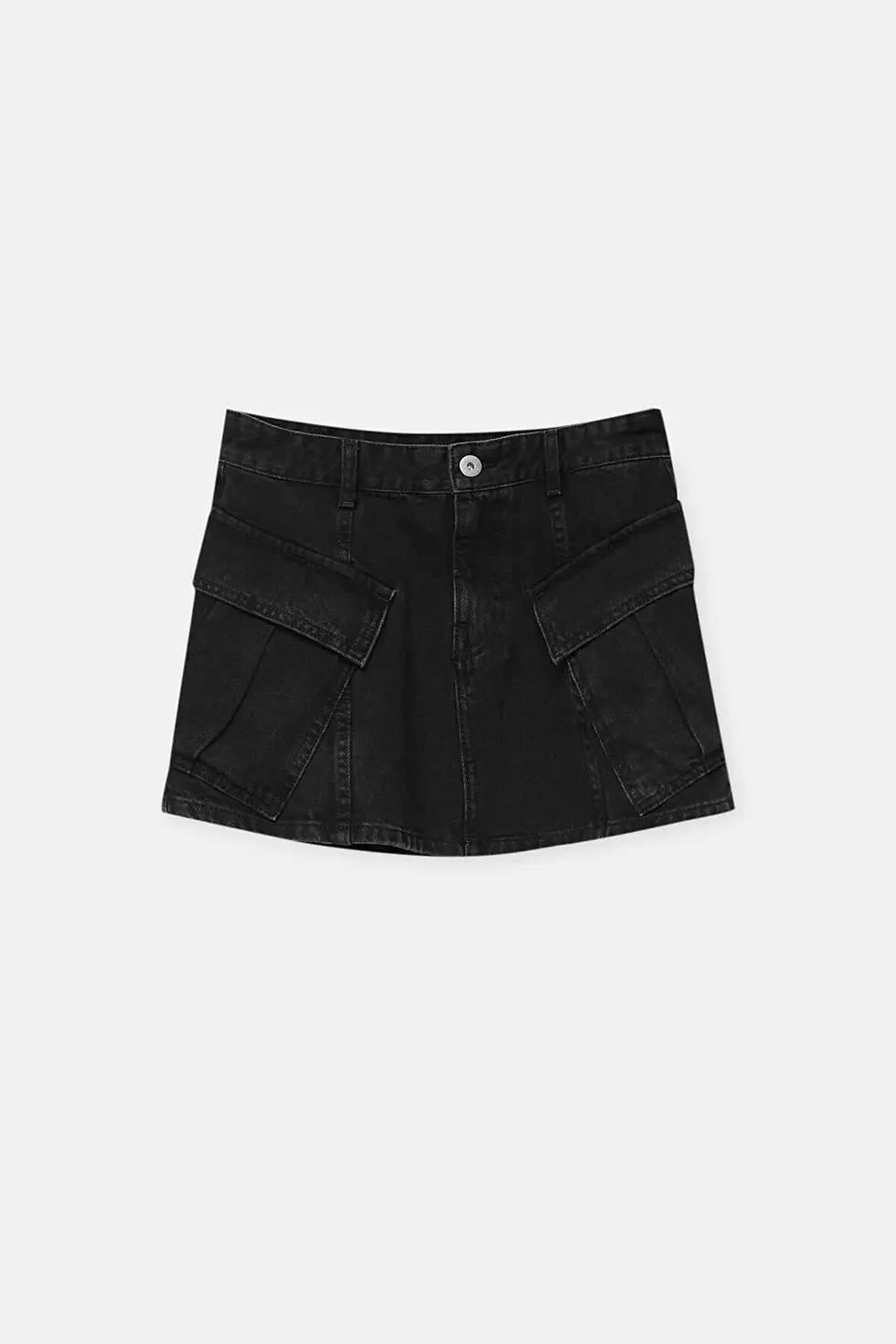 Thumbnail: Pull & Bear Denim Kargo Mini Etek