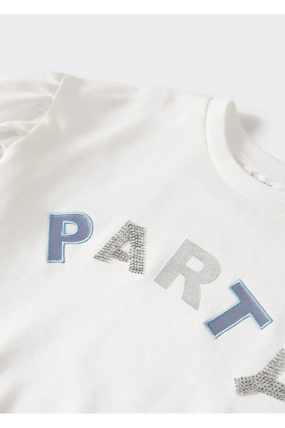 Thumbnail: MANGO Kids Desenli Pamuklu Sweatshirt