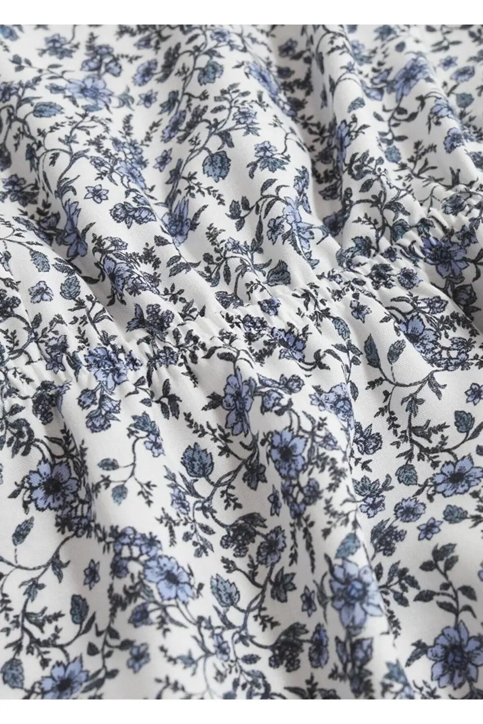 Thumbnail: MANGO Kids Çocuk Kırık Beyaz Çiçekli Elbise