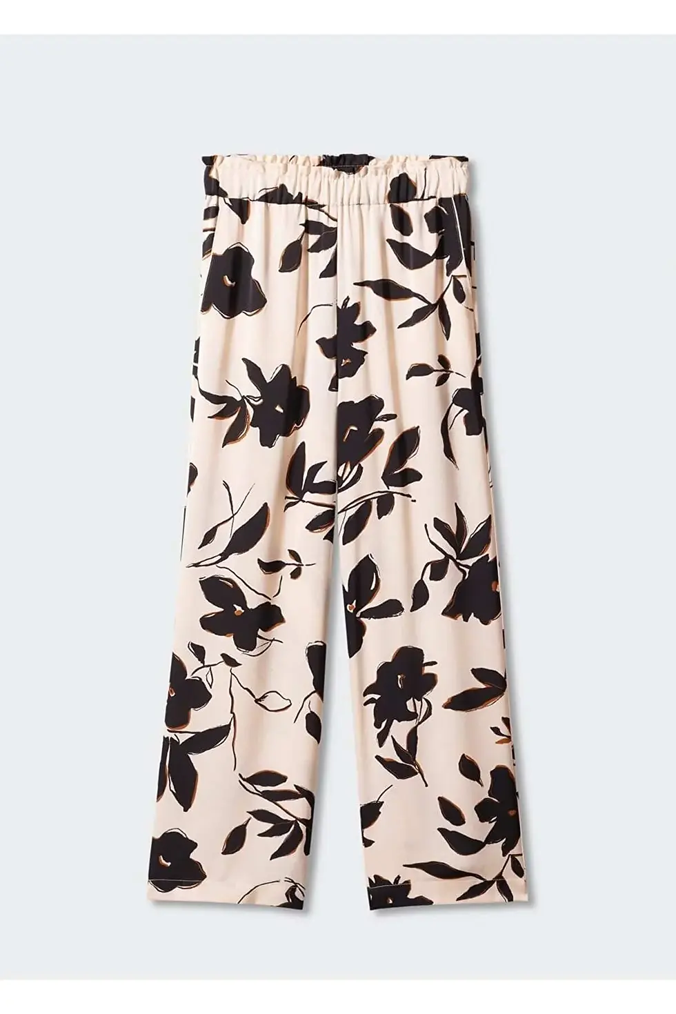 Миниатюра: Mango Wideleg desenli pantolon