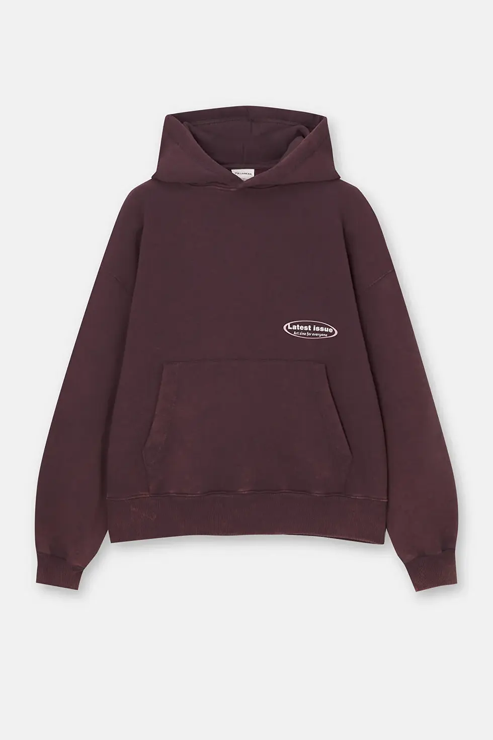 Thumbnail: Pull & Bear Grafik baskılı kapüşonlu sweatshirt