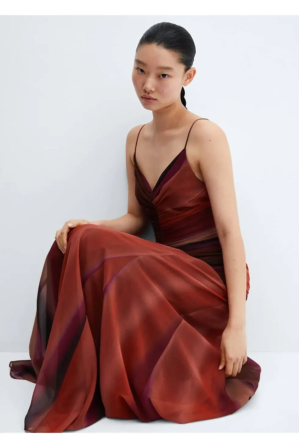 Миниатюра: Mango Degrade Dökümlü Elbise