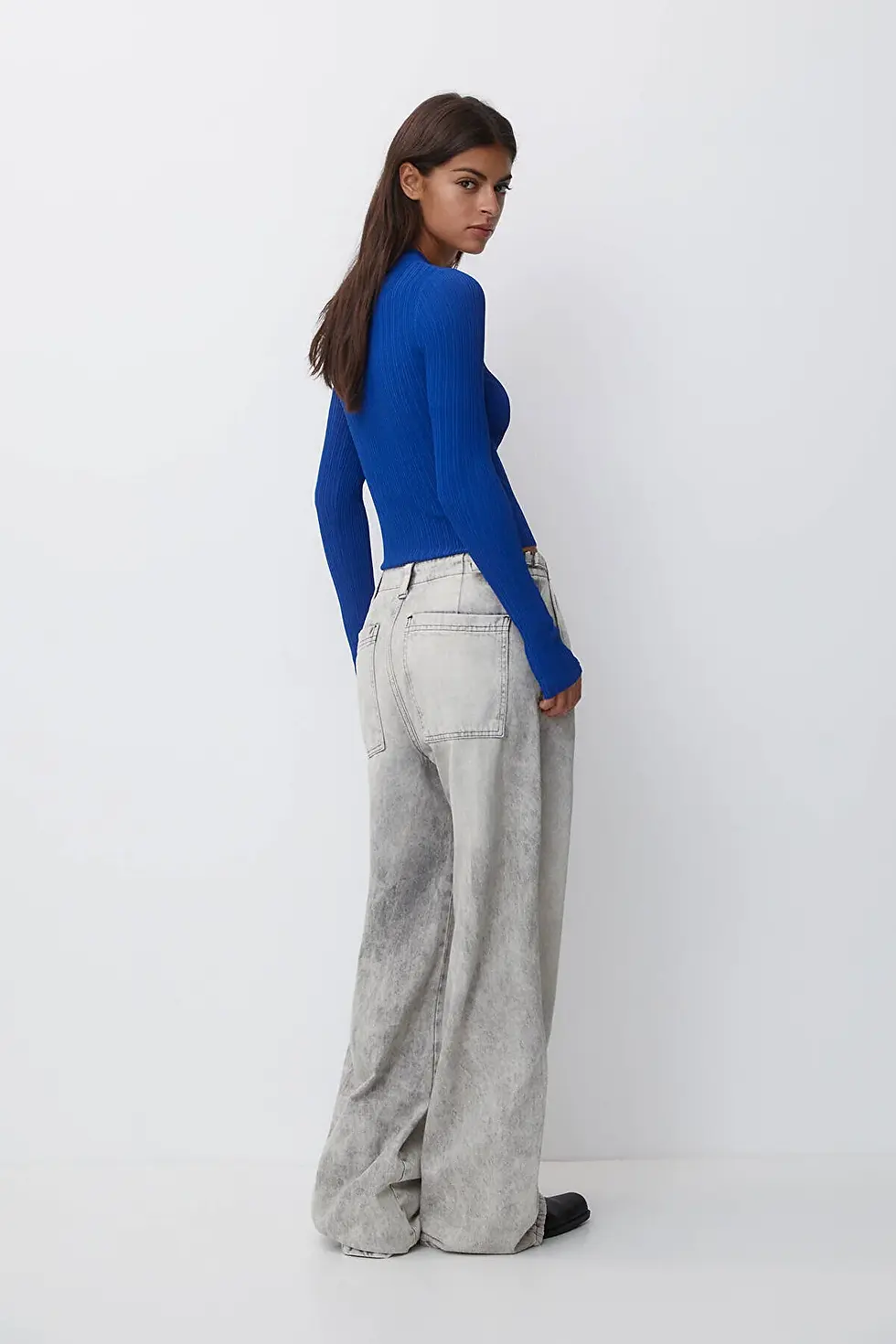 Миниатюра: Pull & Bear İnce triko fitilli kazak