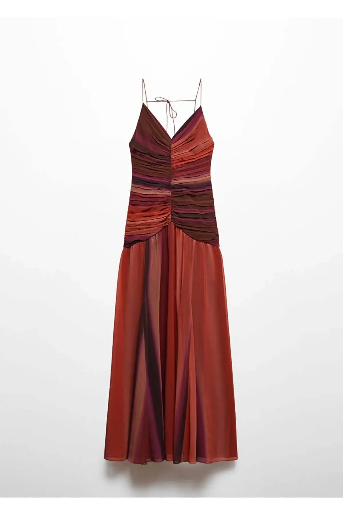 Mango Degrade Dökümlü Elbise