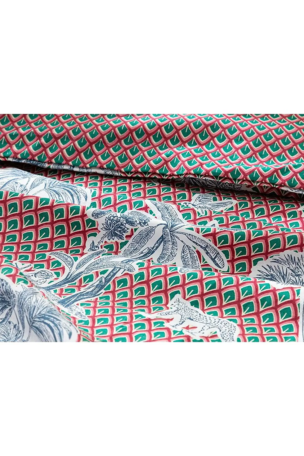 Thumbnail: English Home Toile De Jouy Pamuklu Tek Kişilik Nevresim Seti 160x220 Cm Fuşya