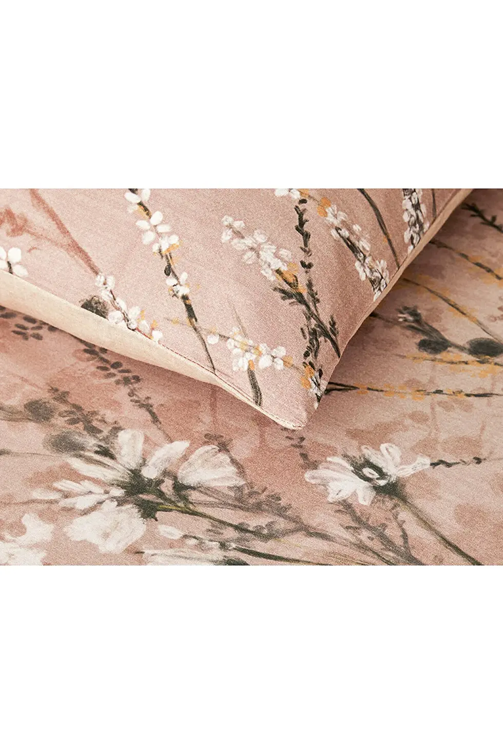 Thumbnail: English Home Sweet Spring Dijital Baskılı Soft Cotton Tek Kişilik Nevresim Takım