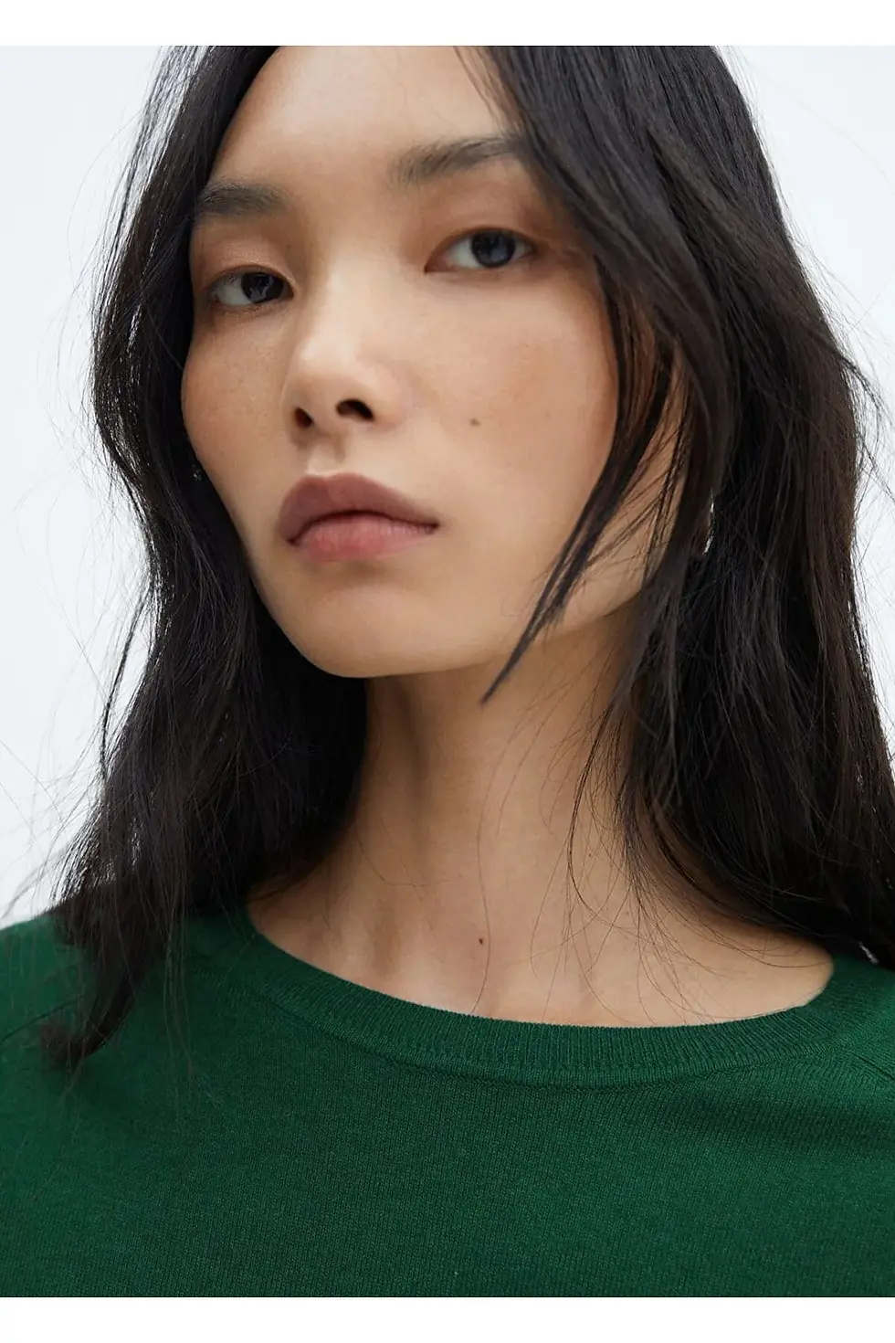 Thumbnail: Mango İnce triko yuvarlak yaka kazak