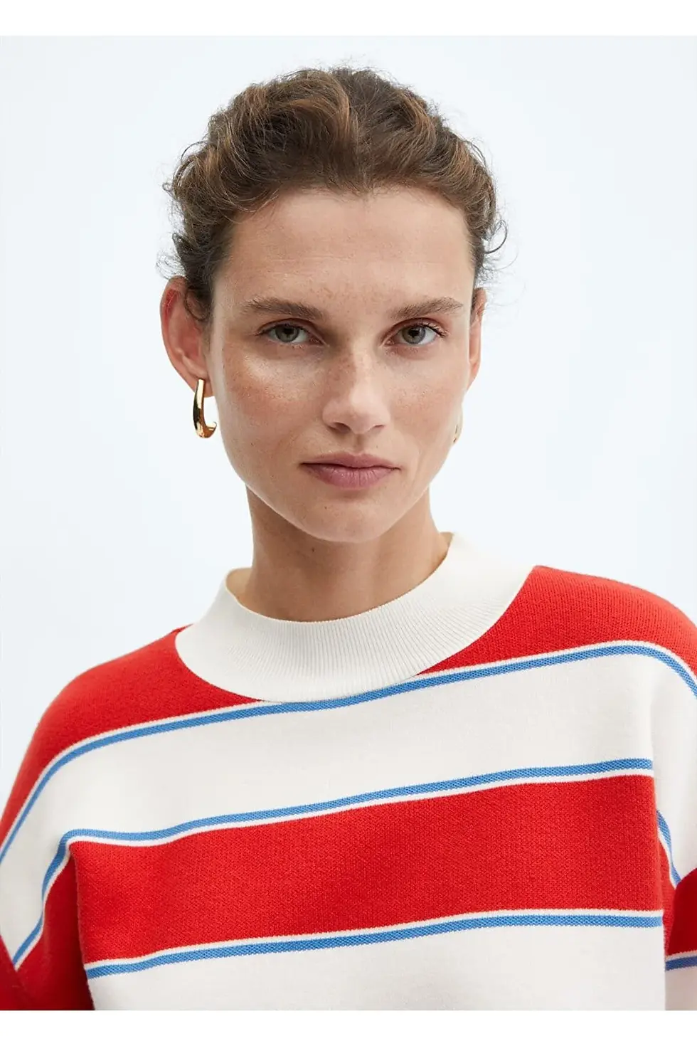 Thumbnail: Mango Geniş Çizgili Kazak