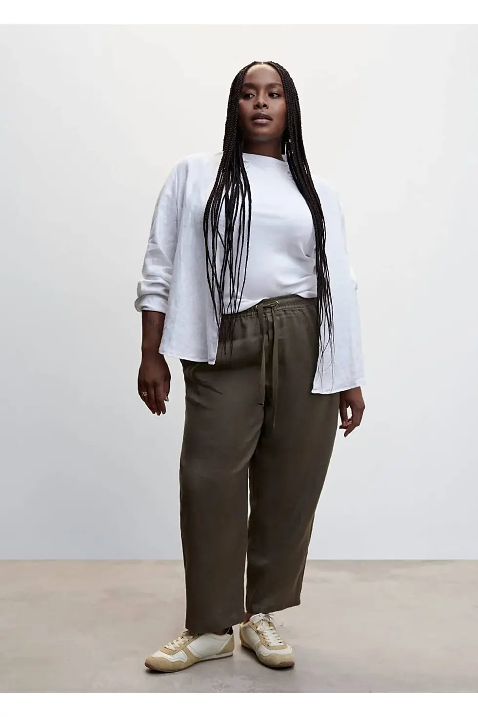 Thumbnail: Mango Keten Jogger Pantolon