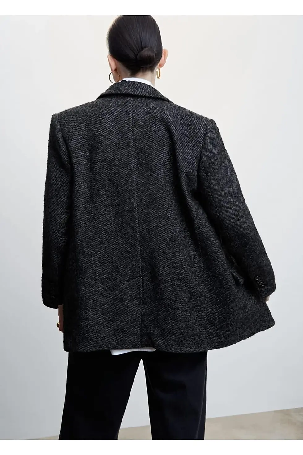 Thumbnail: Mango Düğmeli Kalıplı Blazer Ceket