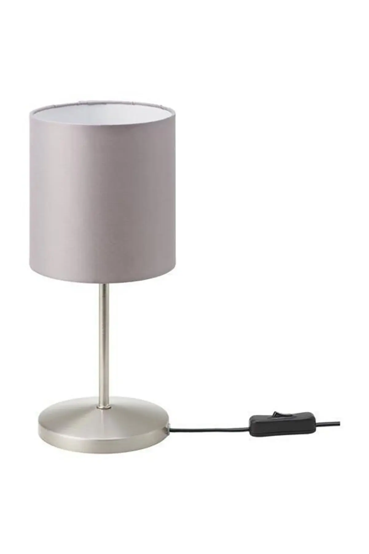 IKEA Masa Lambası 30 Cm Meridyendukkan Gri Renk Ev Dekorasyonu Abajur