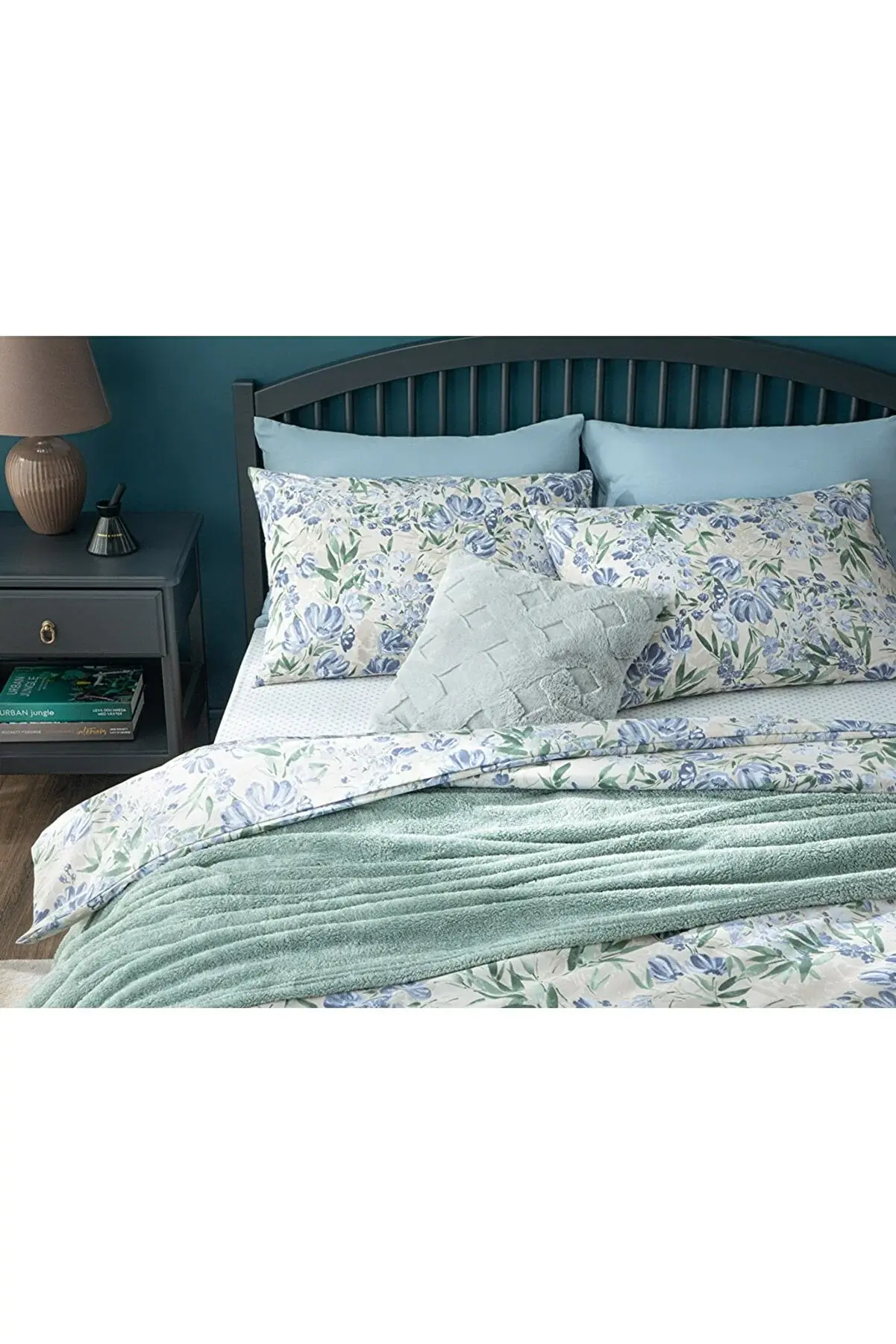 English Home Romantic Bloom Kolay Ütülenir Tek Kişilik Nevresim Takımı 160x220 C