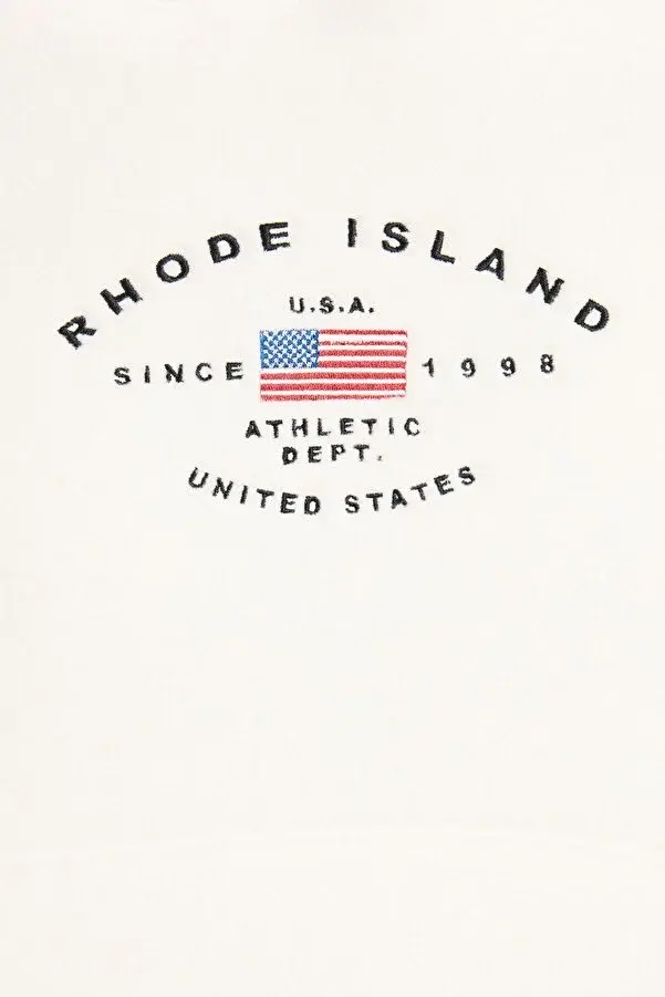 Thumbnail: Bershka İşlemeli polar kapüşonlu sweatshirt