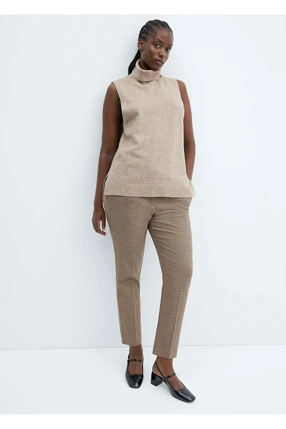 Thumbnail: Mango Skinny kumaş pantolon