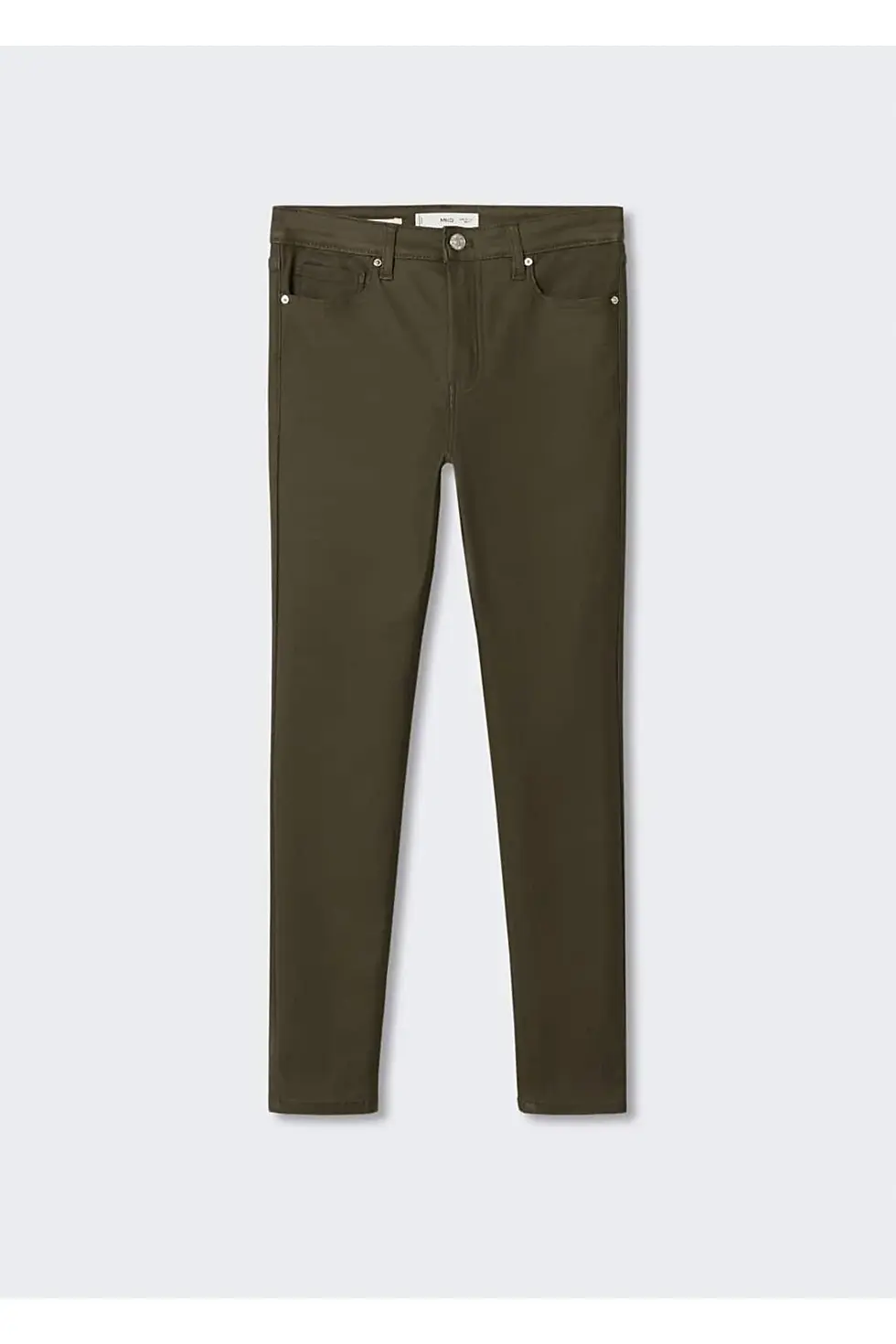 Миниатюра: Mango Deri Görünümlü Kısa Paçalı Isa Jean Pantolon