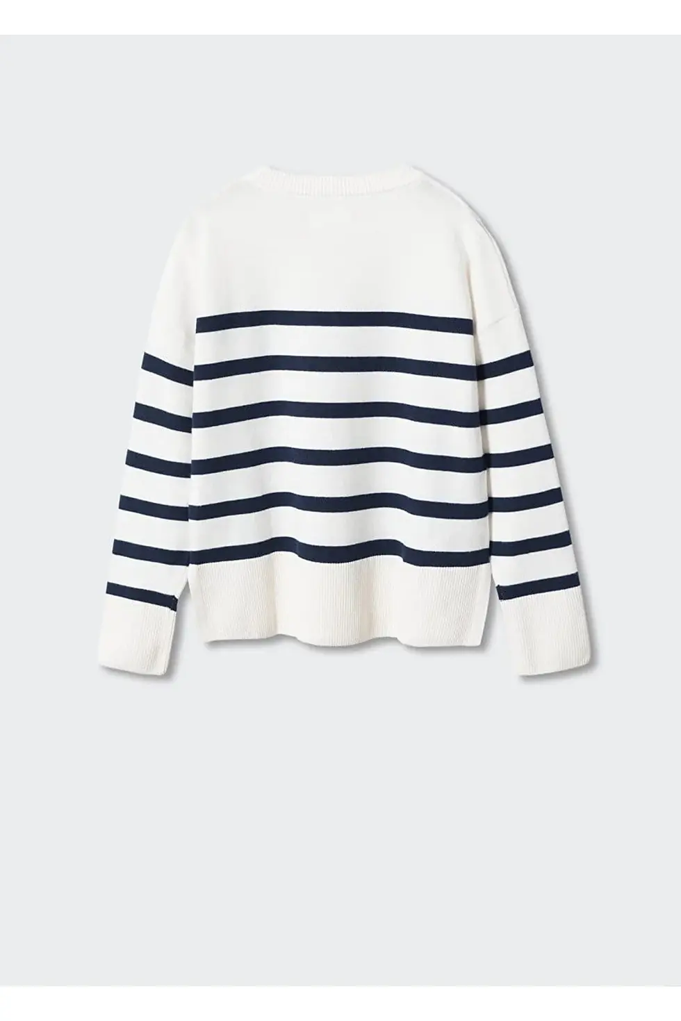 Thumbnail: MANGO Kids Düğmeli Çizgili Kazak