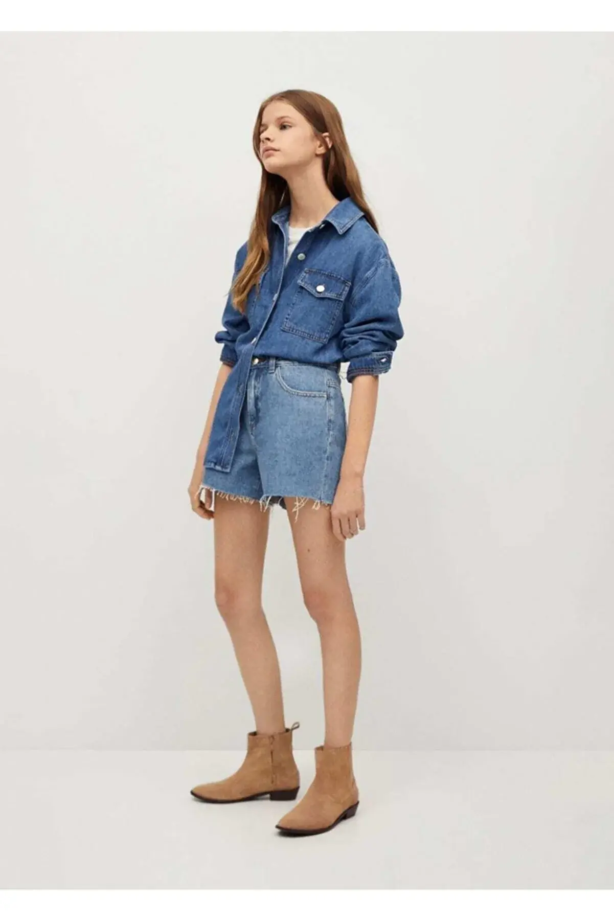 MANGO Kids Kot Şort