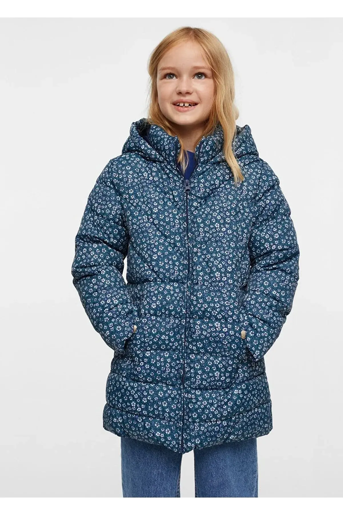 MANGO Kids Kapitoneli Uzun Mont