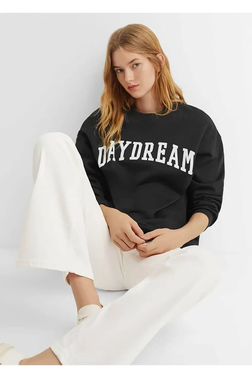 Thumbnail: Mango Teen Yazılı ve desenli sweatshirt