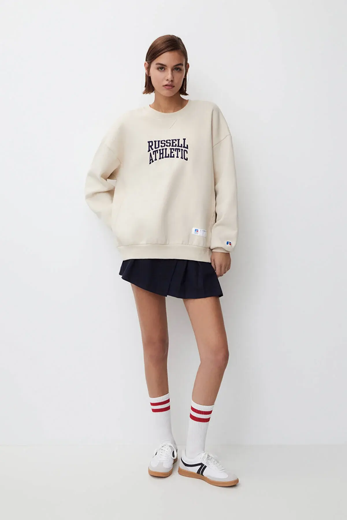 Pull & Bear Russell Athletic x P&B sweatshirt