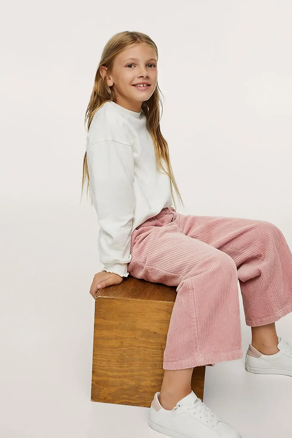 Thumbnail: MANGO Kids Kız Çocuk Pembe Pantolon