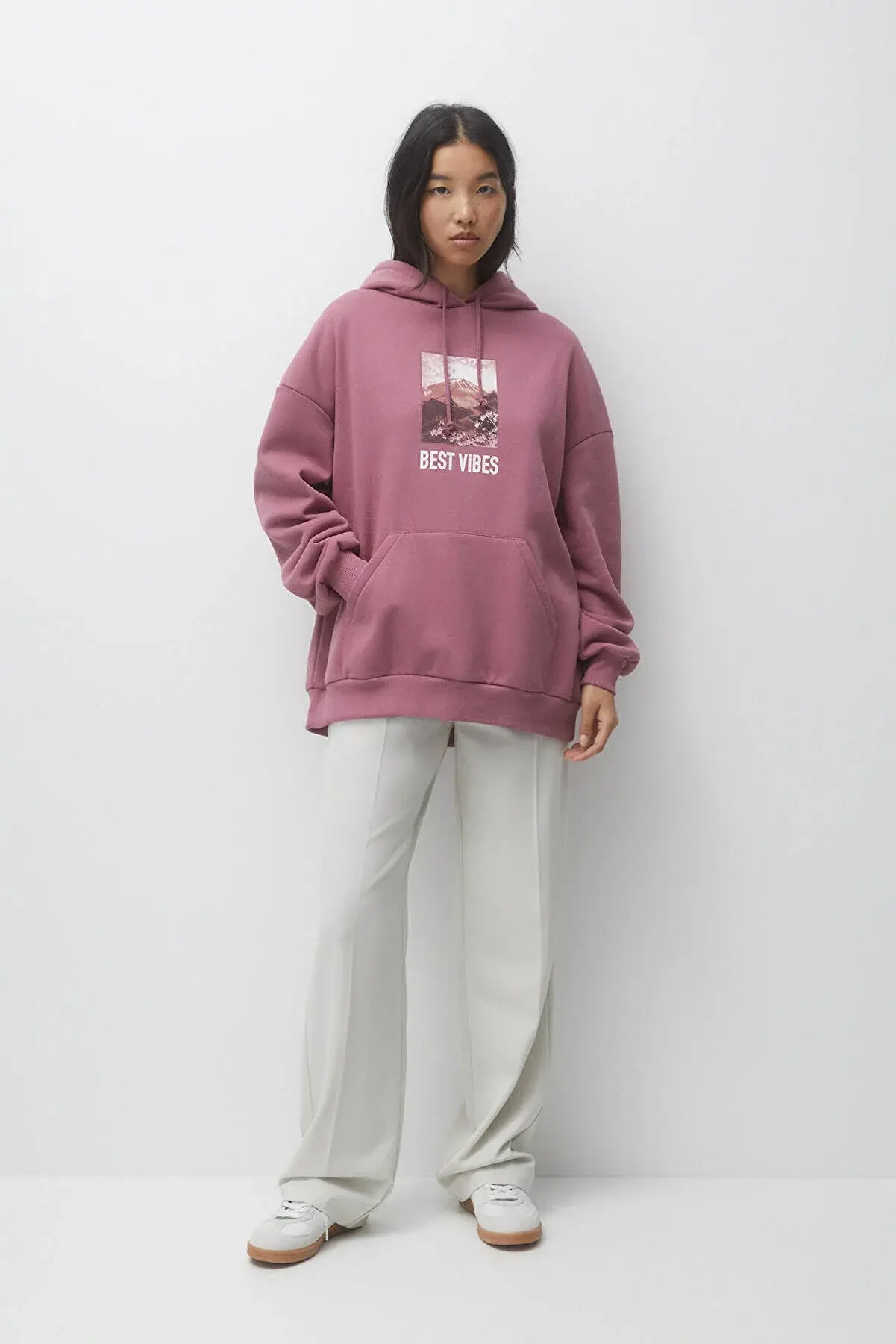 Pull & Bear Soul Tips grafik baskılı sweatshirt