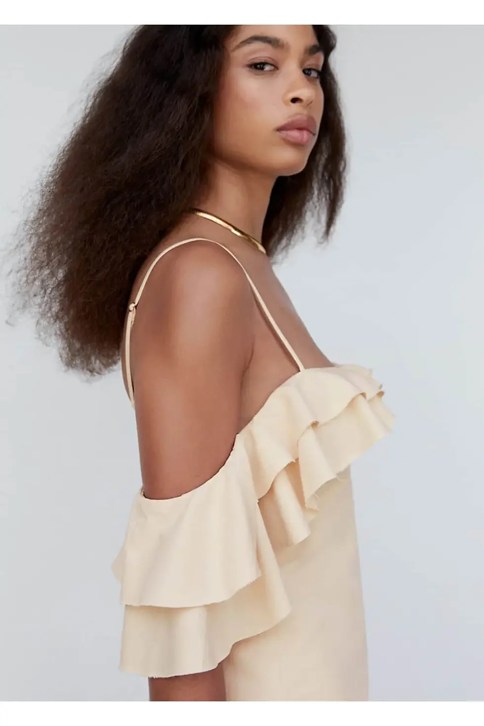 Thumbnail: Mango Elbise Bej Renk