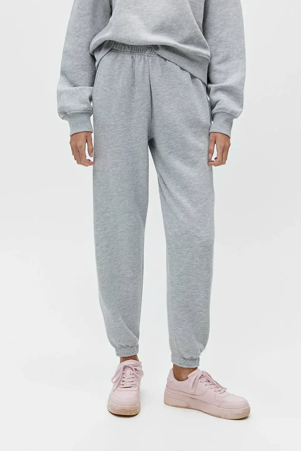 Thumbnail: Pull & Bear Basic Sweatshirt Ve Jogger Pantolon Paketi