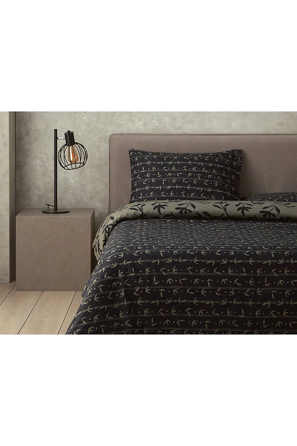 Thumbnail: English Home Vinette Dijital Baskılı Soft Cotton Çift Kişilik Nevresim Seti 200x