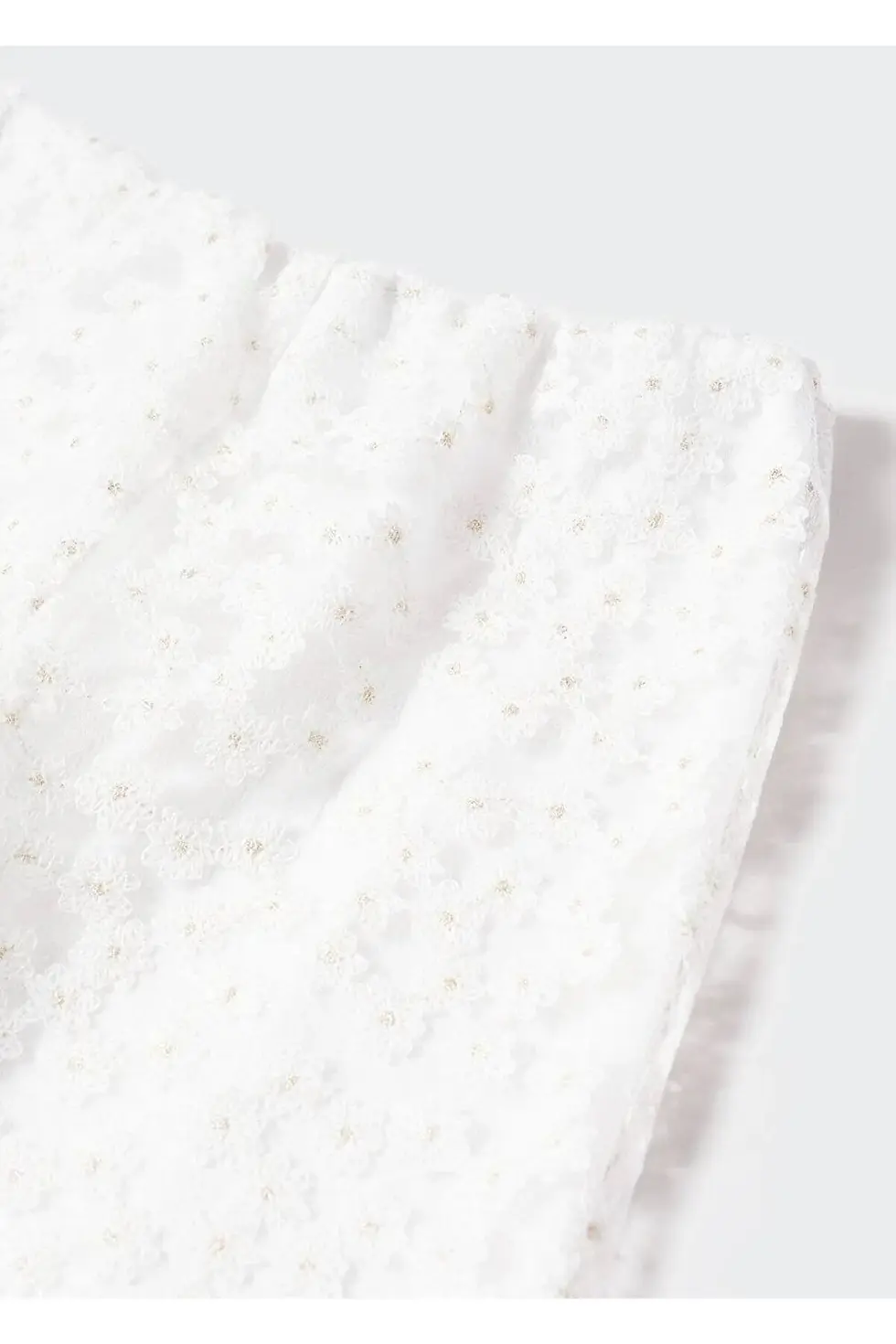 Thumbnail: MANGO Kids Çiçek Işlemeli Culotte Pantolon