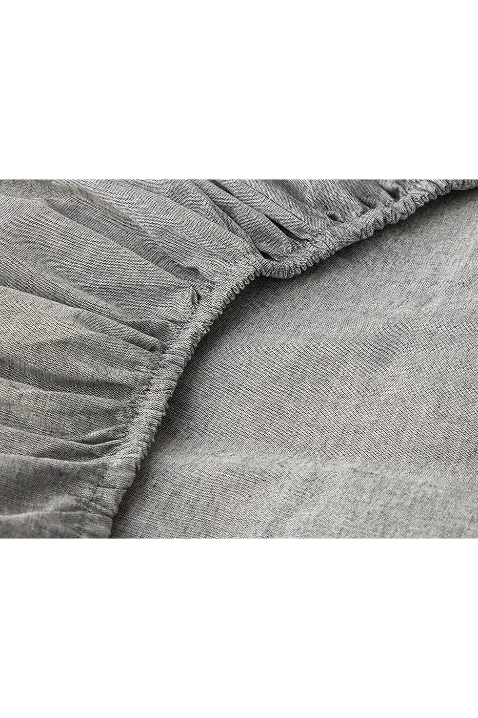 Thumbnail: English Home Graph İpliği Boyalı Tek Kişilik Nevresim Takımı 160x220 Cm Antrasit