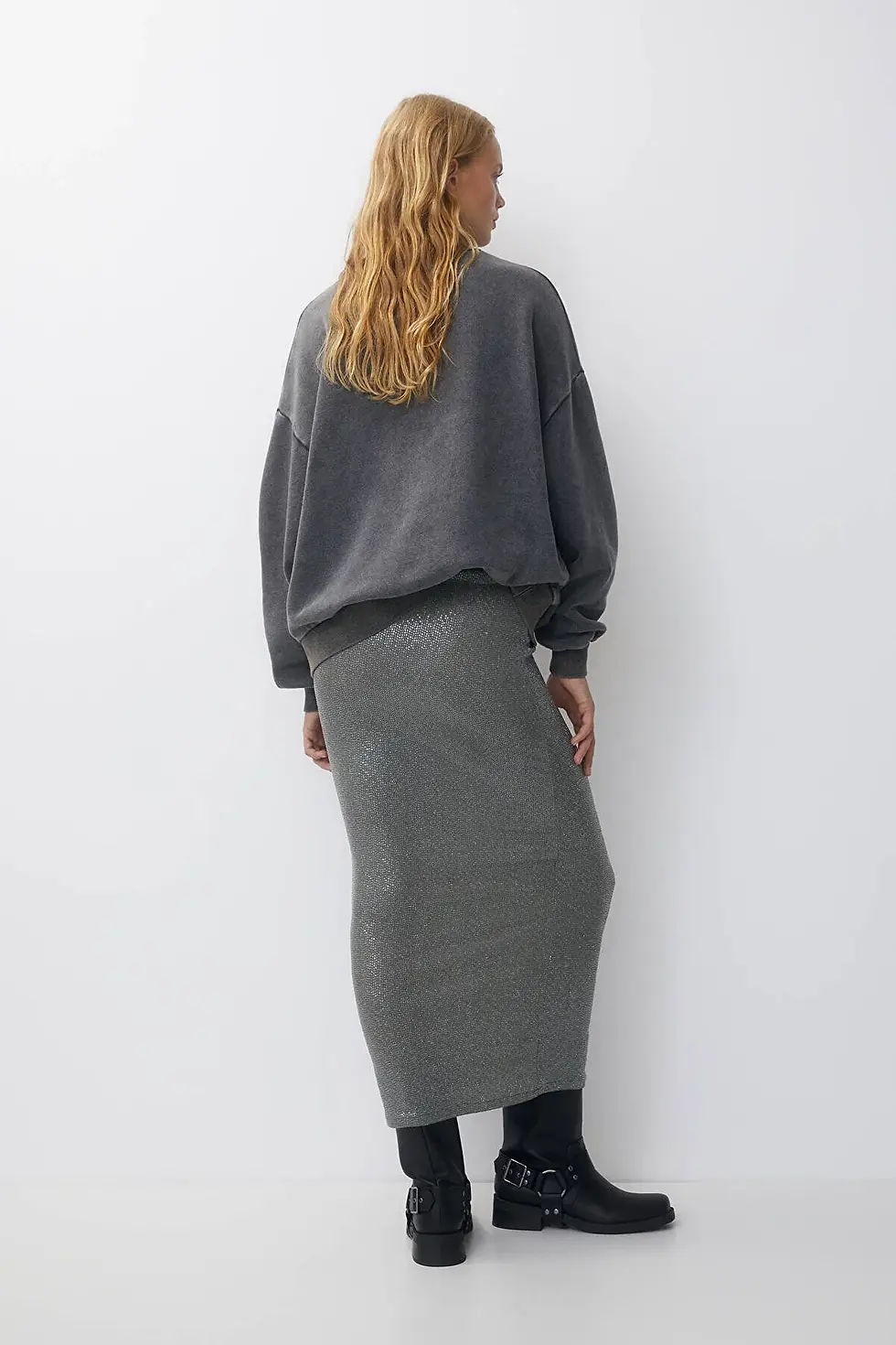 Thumbnail: Pull & Bear Parıltılı uzun etek