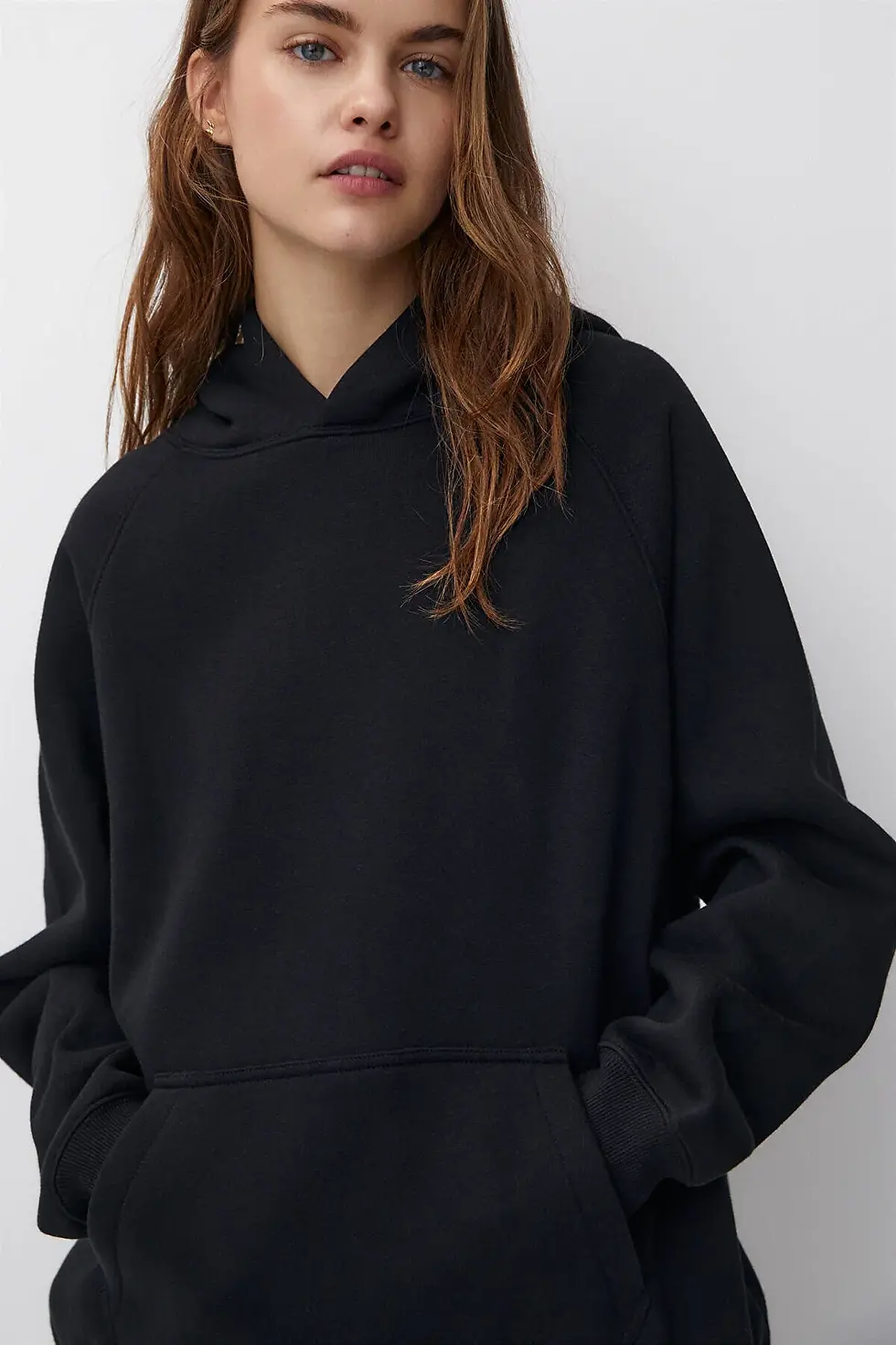 Thumbnail: Pull & Bear Basic oversize kapüşonlu sweatshirt