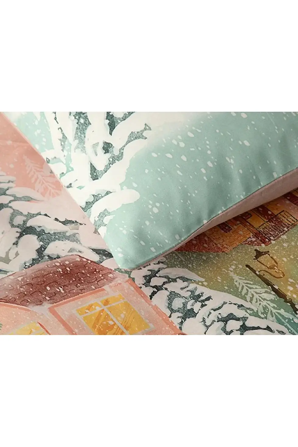 Thumbnail: English Home Afterglow Dijital Baskılı Soft Cotton Tek Kişilik Nevresim Takımı A