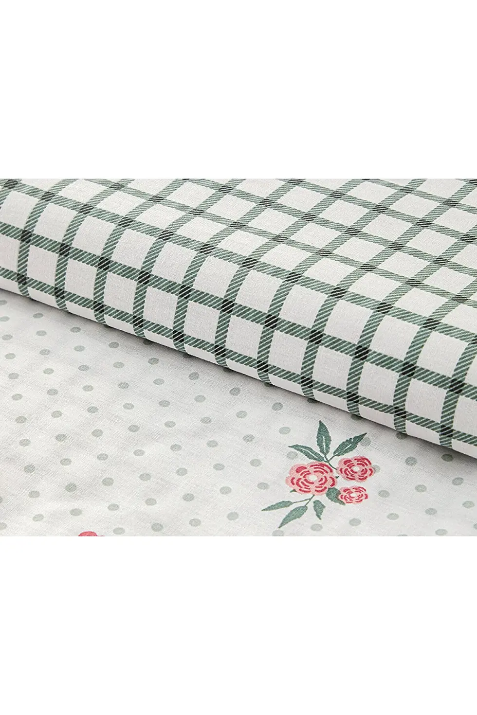 Thumbnail: English Home Bloomy Dots Pamuklu King Size Nevresim Seti Pembe