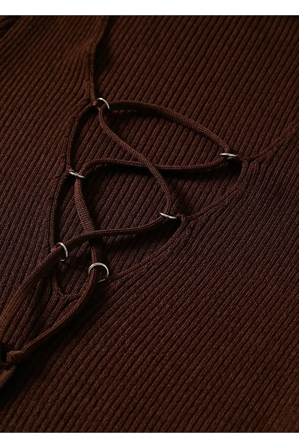 Thumbnail: Mango Ip Detaylı Triko Elbise