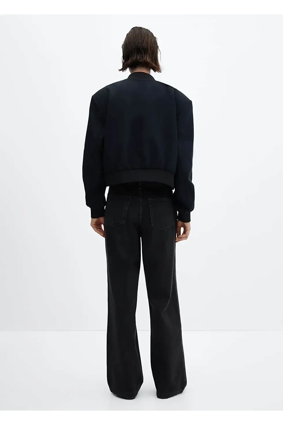 Миниатюра: Mango  Düz kopçalı kot pantolon