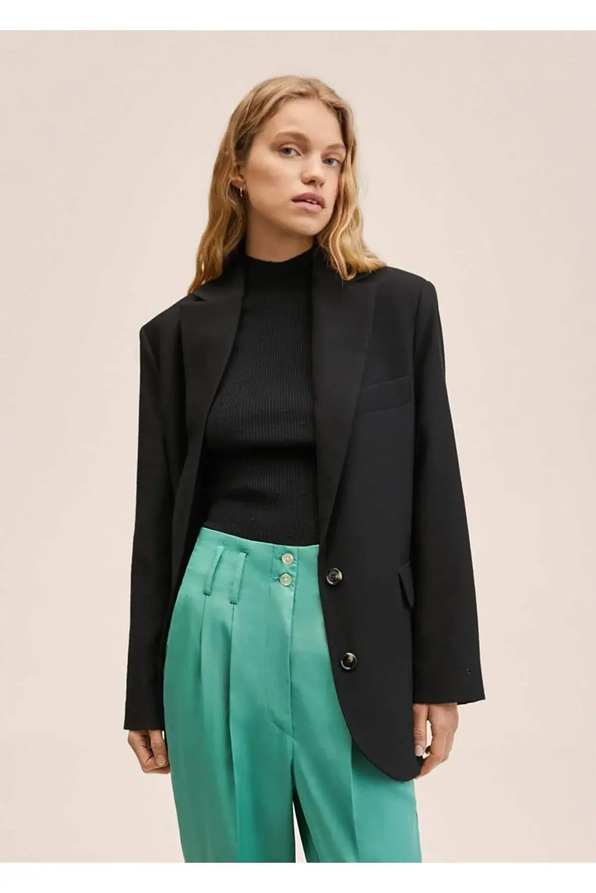 Mango Pensli Liyosel Pantolon