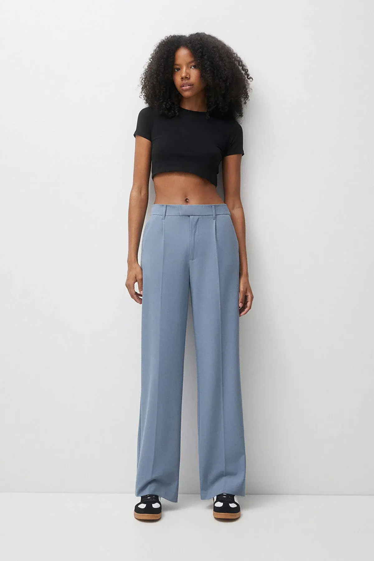 Pull & Bear Pens detaylı klasik pantolon